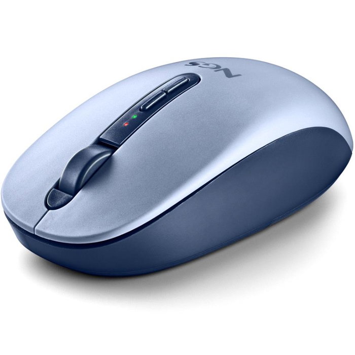 NGS Ratón Ergonómico Inalámbrico Fog Dual FOGDUALBLUE Azul